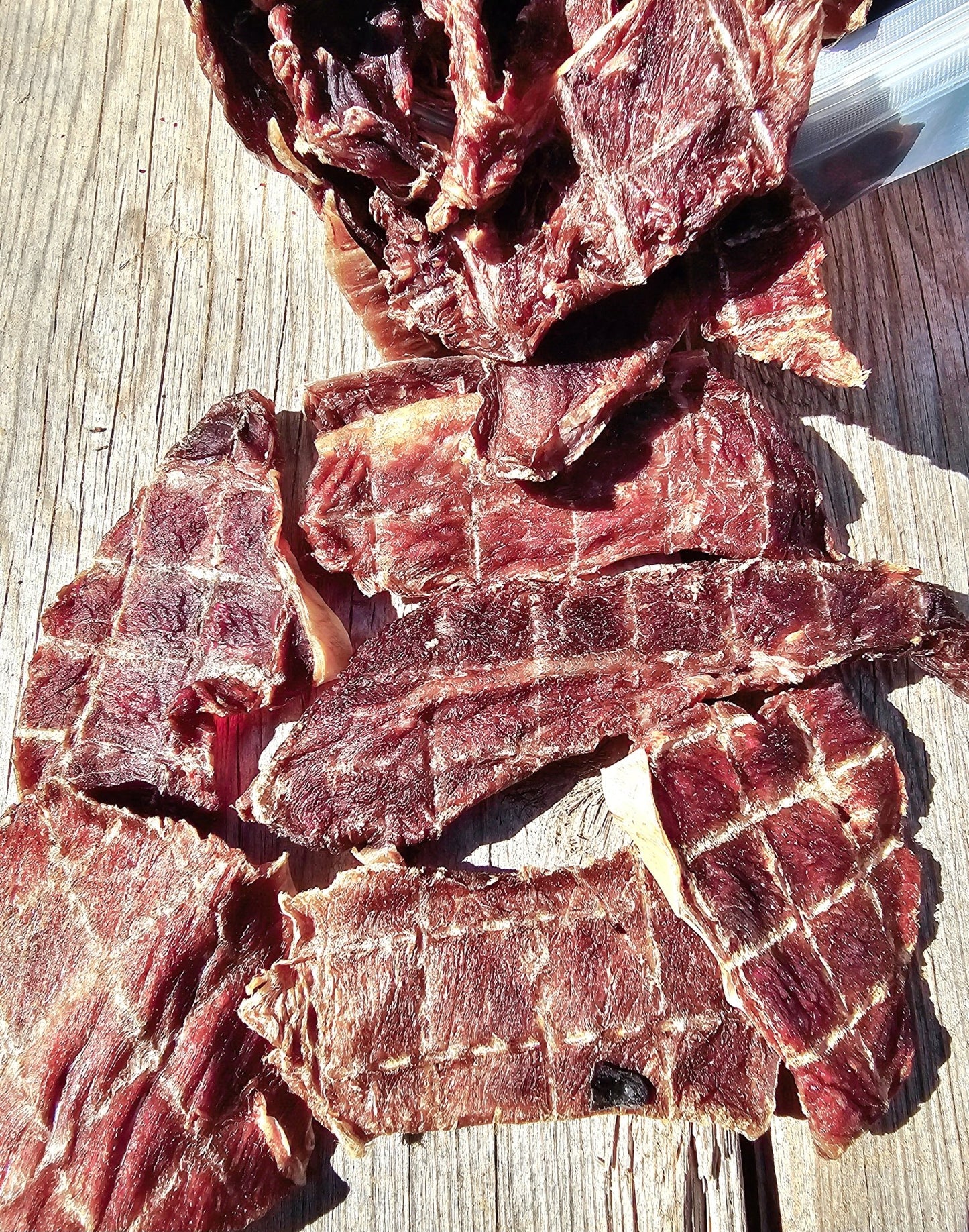 All Natural Jerky Dog Treats - Rough Cut - 7C's Farm