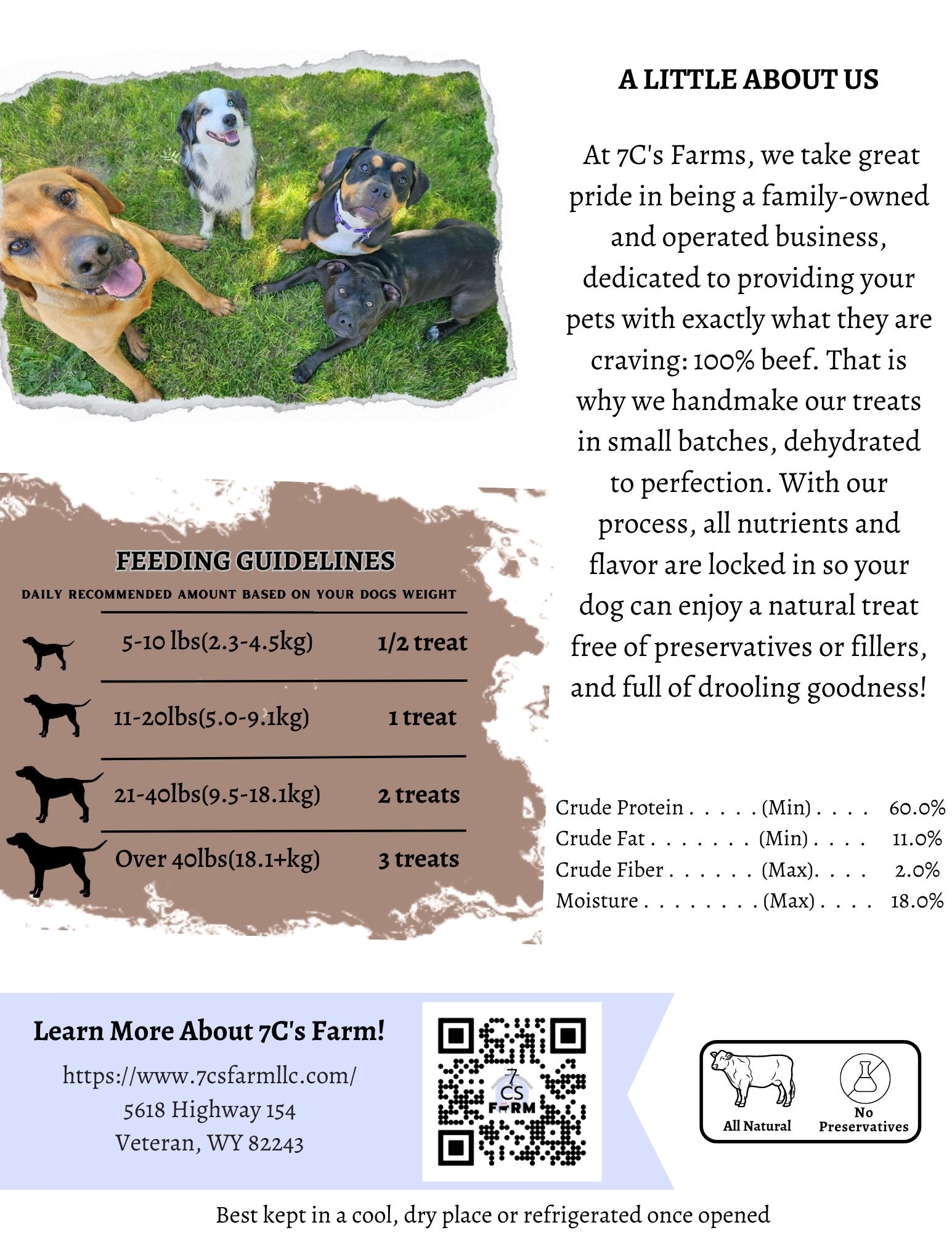 Beef Liver Treats - 7CS Farm