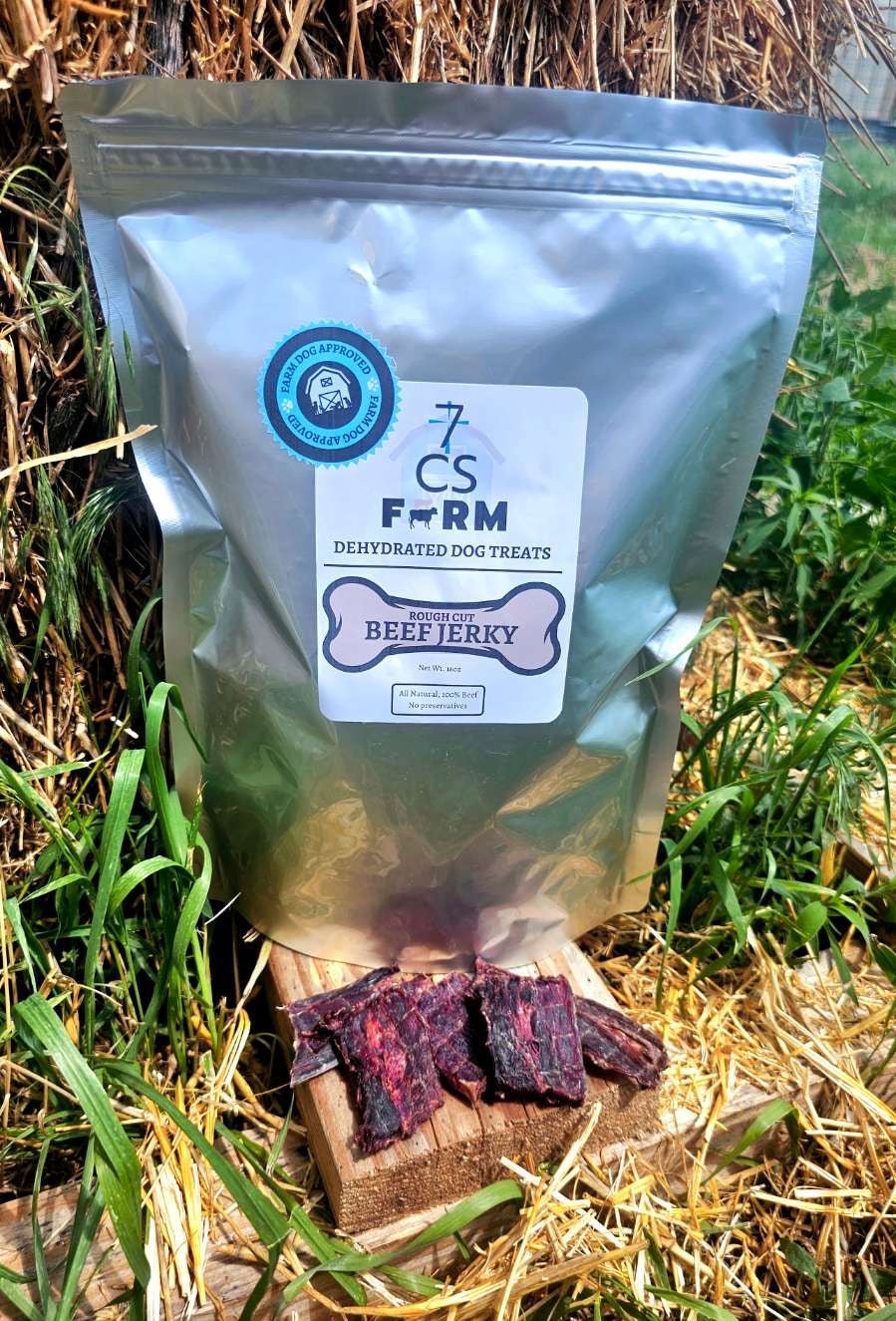 Rough Cut Jerky Treats - 7CS Farm